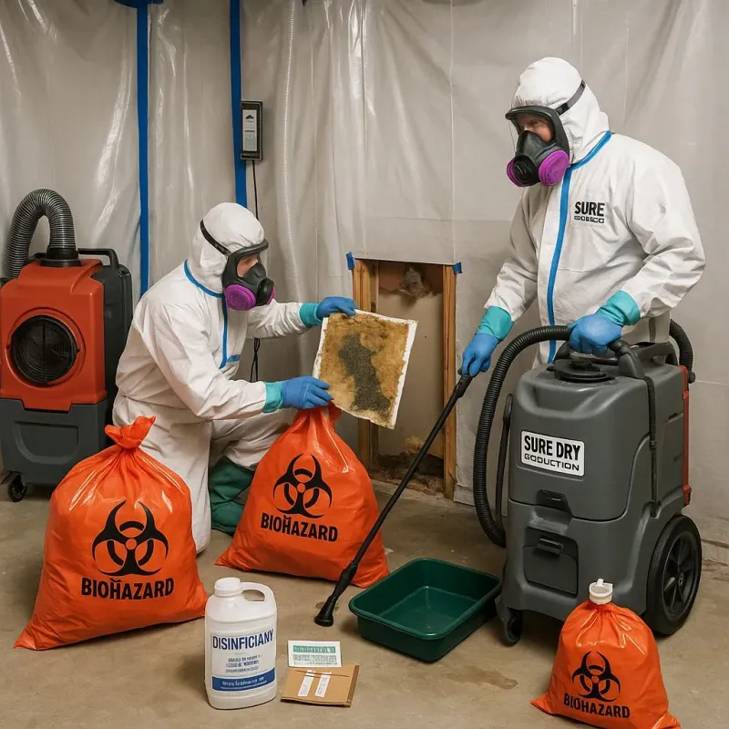 Contaminated Water Handling Protocols process in Flatwoods, KY