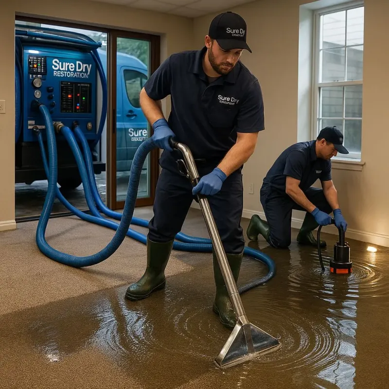 Water Extraction and Removal process in Flatwoods, KY